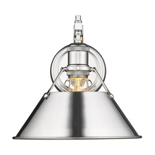  3306-1W CH-CH - Orwell CH 1 Light Wall Sconce in Chrome with Chrome shade